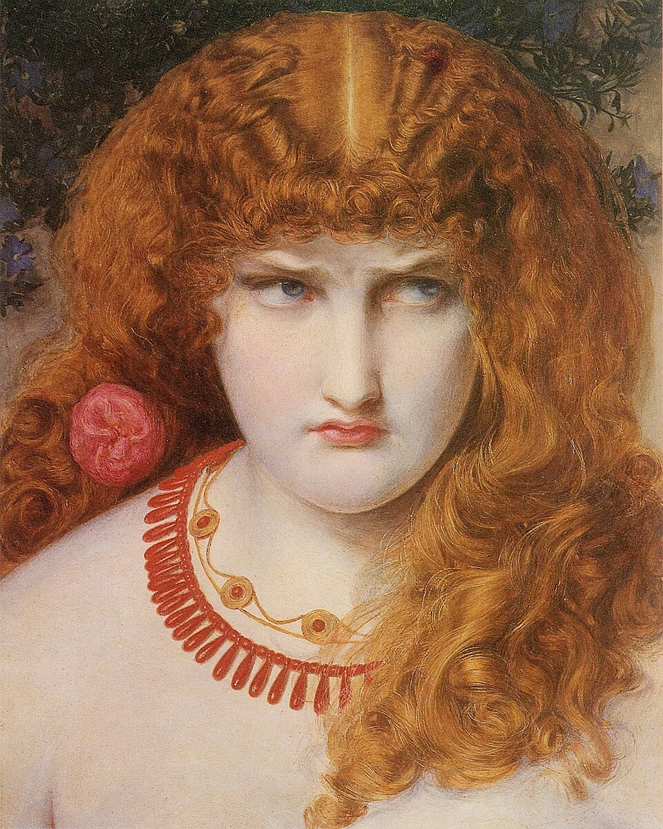 Frederick Sandys-14-Elena di troia - Walker Art Gallery, Leverpool